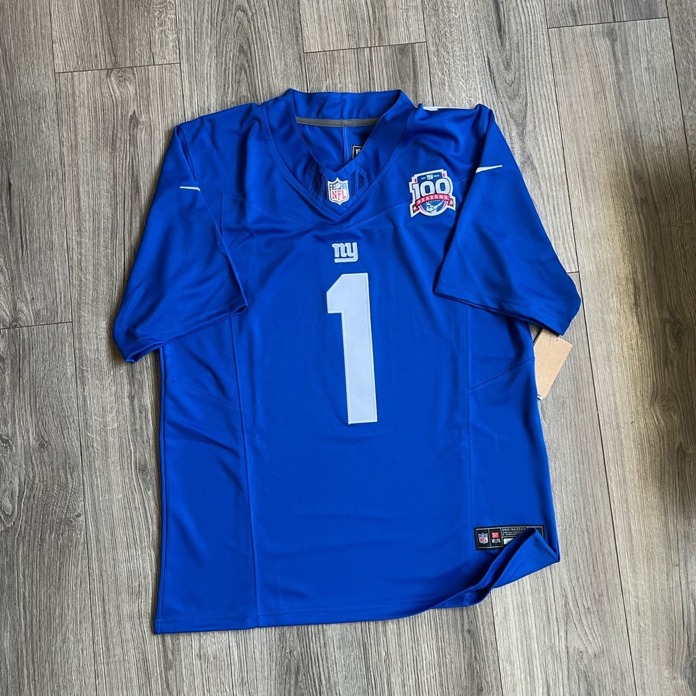 MENS MALIK NABERS NEW YORK GIANTS JERSEY M